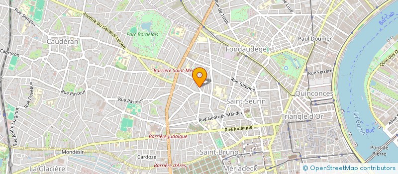 localisation de l'entreprise SPFPL FASE à BORDEAUX