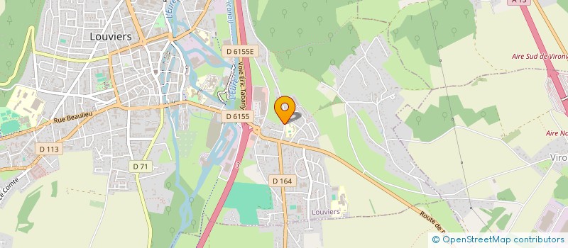 localisation de l'entreprise SPFPL FASQUELLE à LOUVIERS