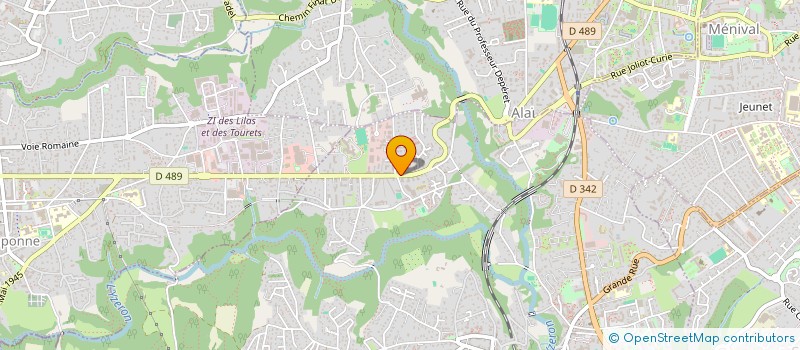 localisation de l'entreprise SPFPL FCB PHARM  FRANCHEVILLE