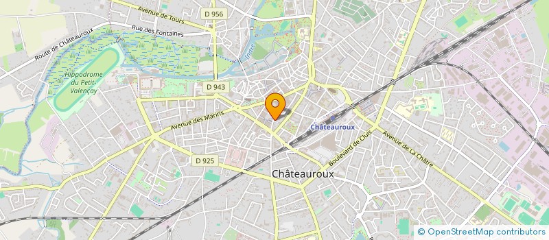localisation de l'entreprise SPFPL FELAN-POUWELS à CHATEAUROUX