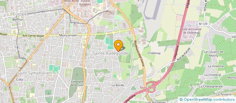 localisation de l'entreprise SPFPL FERRASSON  TOURS