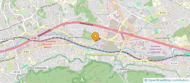 localisation de l'entreprise SPFPL FINANCIERE CARNOT à MARSEILLE 11