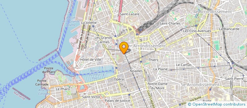 localisation de l'entreprise SPFPL FINANCIERE KLEBER à MARSEILLE