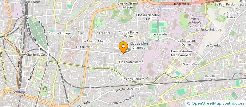 localisation de l'entreprise SPFPL FKH à ORLEANS