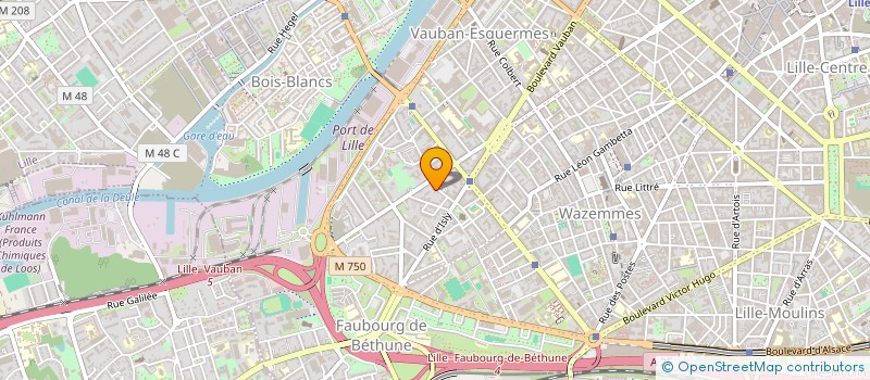 localisation de l'entreprise SPFPL FLOKIM à LILLE
