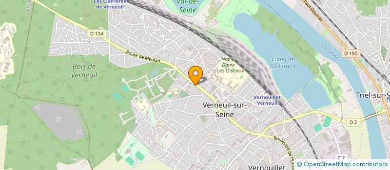 localisation de l'entreprise SPFPL FOR SOCIETE DE PARTICIPATIONS FINANCIERES DE PROFESSION LIBERALE DE PHARMACIENS D'OFFICINE A RESPONSABILITE LIMIT  VERNEUIL-SUR-SEINE