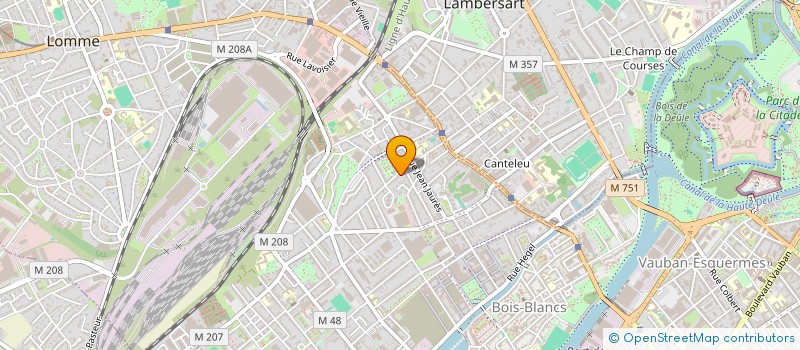 localisation de l'entreprise SPFPL FOUASSIER à LILLE