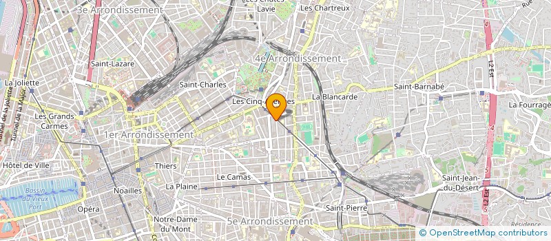 localisation de l'entreprise SPFPL FOURNIES à MARSEILLE