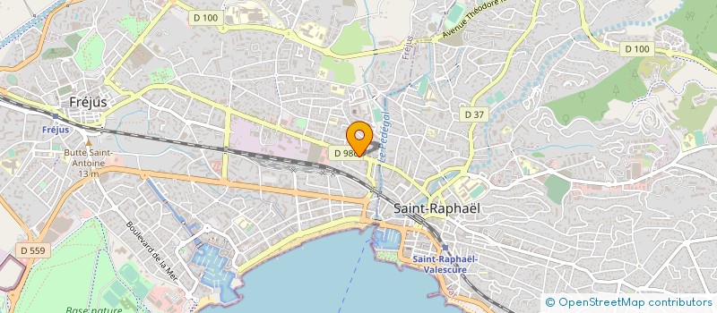 localisation de l'entreprise SPFPL FRANCOIS CLARON à FREJUS