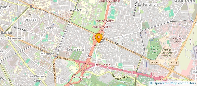 localisation de l'entreprise SPFPL FY PHARMA  BRON