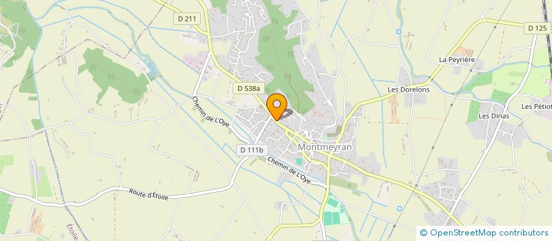 localisation de l'entreprise SPFPL GA  MONTMEYRAN