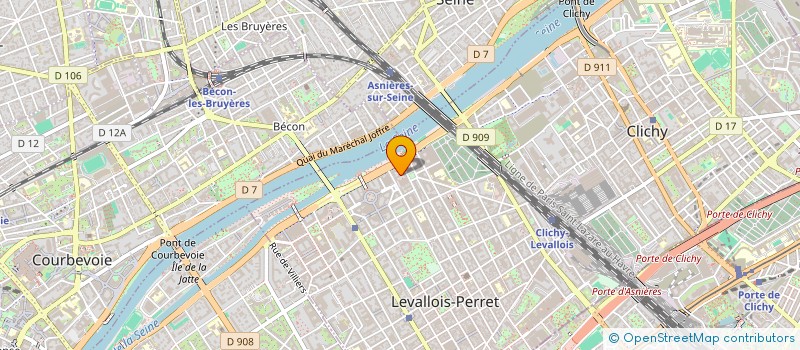 localisation de l'entreprise SPFPL GABRIEL SEBBAGH à LEVALLOIS-PERRET