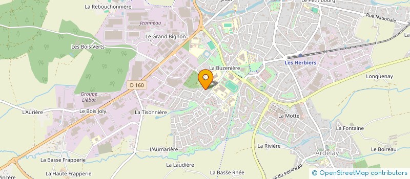 localisation de l'entreprise SPFPL GAMMA  LES HERBIERS