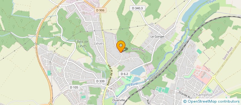 localisation de l'entreprise SPFPL GARANCE à LEVES