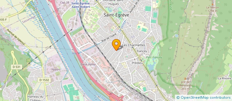 localisation de l'entreprise SPFPL GASPCHA  SAINT-EGREVE