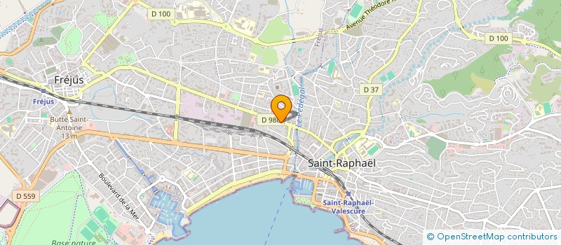 localisation de l'entreprise SPFPL GAUTHIER HUMBERT à FREJUS