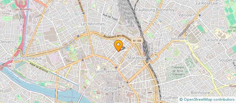 localisation de l'entreprise SPFPL GAYRAUD  TOULOUSE