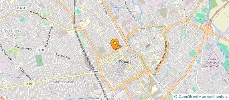 localisation de l'entreprise SPFPL GEOFFROY BOISSEAU  TROYES