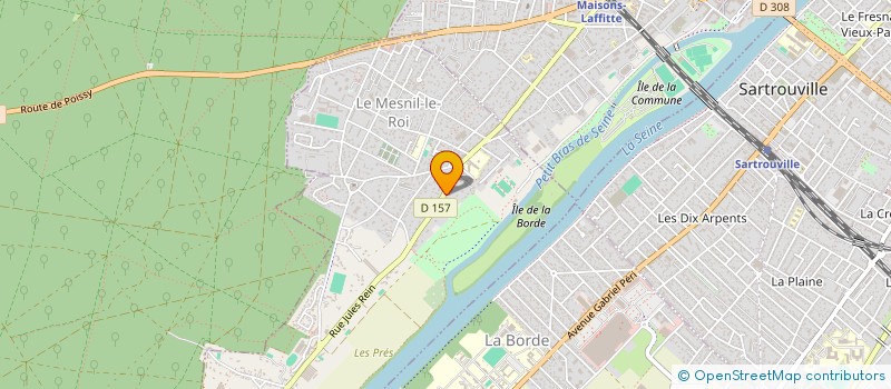 localisation de l'entreprise SPFPL GOLF 4  LE MESNIL-LE-ROI