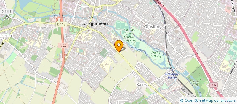 localisation de l'entreprise SPFPL GRENA à LONGJUMEAU