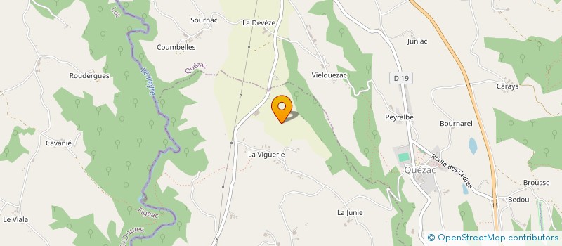 localisation de l'entreprise SPFPL GRENIER à MAURS