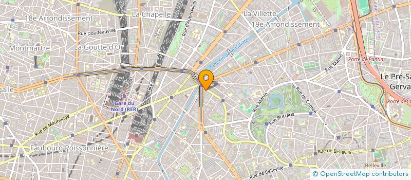 localisation de l'entreprise SPFPL GROS  PARIS