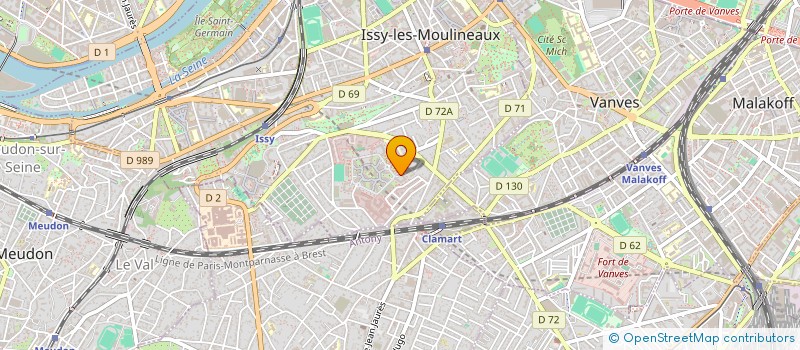 localisation de l'entreprise SPFPL GROUPE BERTHELIER à ISSY-LES-MOULINEAUX