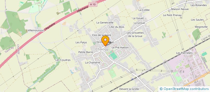 localisation de l'entreprise SPFPL GUERIN GERMAIN à LA CHAPELLE-SAINT-MESMIN