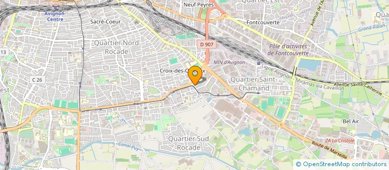 localisation de l'entreprise SPFPL GUILLOZ  MONTEUX