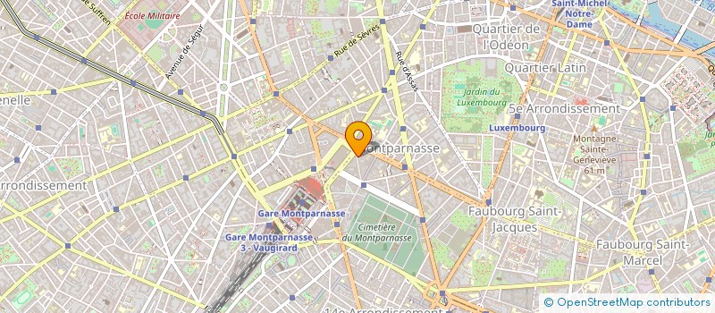 localisation de l'entreprise SPFPL GVIC  PARIS