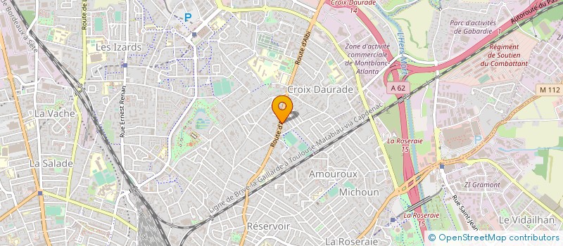 localisation de l'entreprise SPFPL HAMEL à TOULOUSE