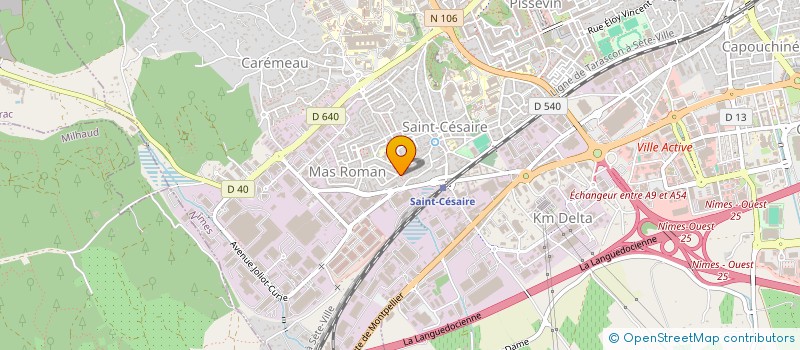 localisation de l'entreprise SPFPL HARBONNIER  NIMES