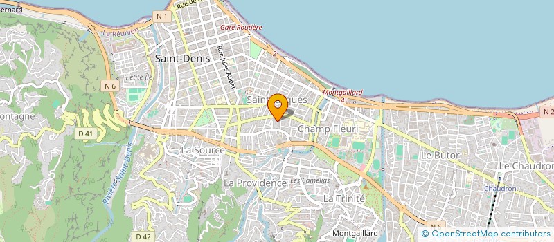 localisation de l'entreprise SPFPL HARP NOT  SAINT-DENIS