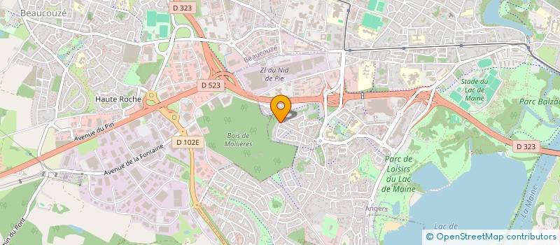 localisation de l'entreprise SPFPL HAUTION à ANGERS