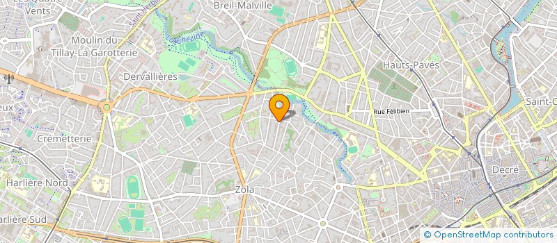 localisation de l'entreprise SPFPL HB à NANTES