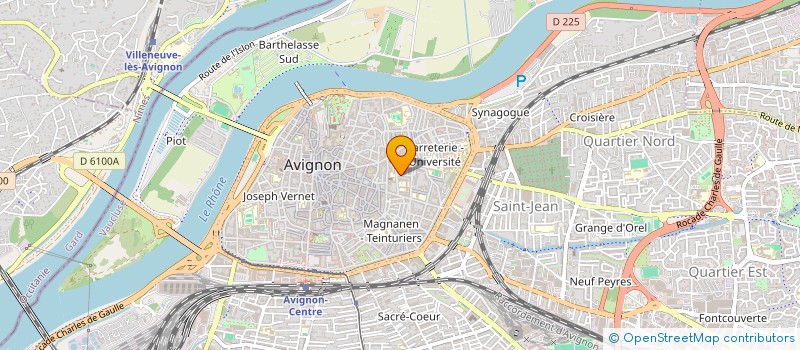 localisation de l'entreprise SPFPL HELLOANDSO  AVIGNON