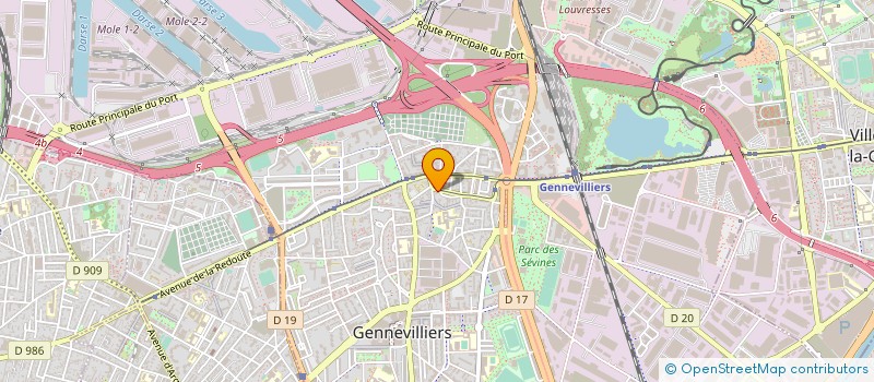 localisation de l'entreprise SPFPL HEMOUCH à ASNIERES-SUR-SEINE