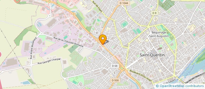 localisation de l'entreprise SPFPL HENRI ETEVEZ à SAINT-QUENTIN