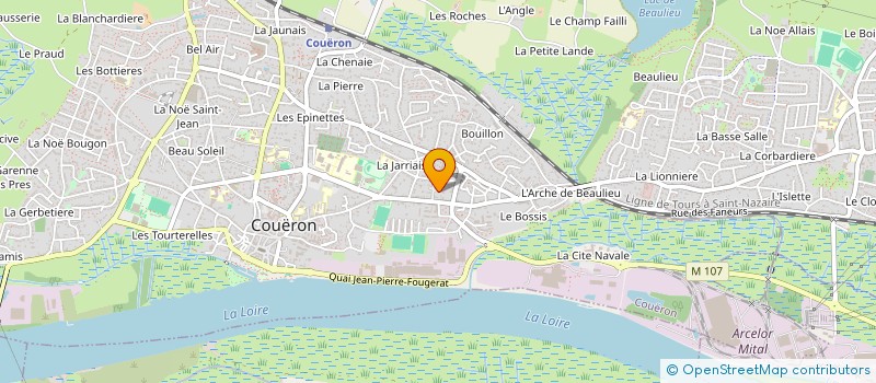 localisation de l'entreprise SPFPL HH à COUERON