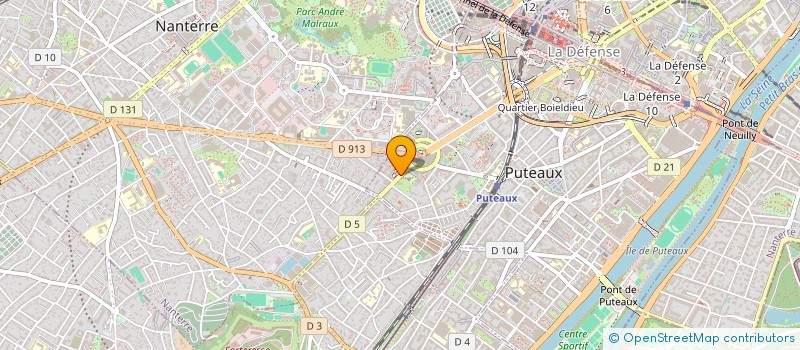 localisation de l'entreprise SPFPL HIRIART  PUTEAUX