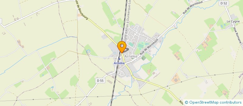 localisation de l'entreprise SPFPL HOLDING ARNEKE 15  ARNEKE