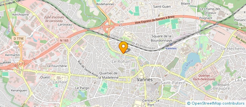 localisation de l'entreprise SPFPL HOLDING BROCCATO à VANNES