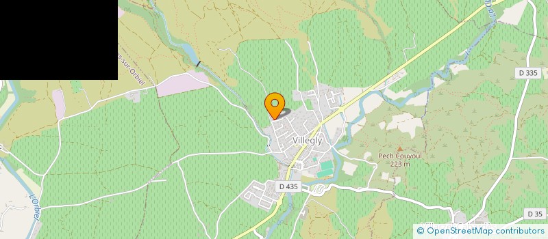 localisation de l'entreprise SPFPL HOLDING CHARLES MAUX  VILLEGLY