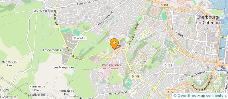 localisation de l'entreprise SPFPL HOLDING E BUIN à CHERBOURG-EN-COTENTIN