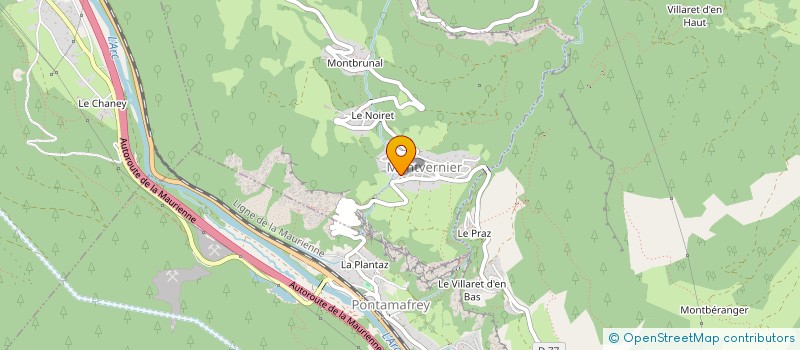 localisation de l'entreprise SPFPL HOLDING EMERAUDE  MONTVERNIER