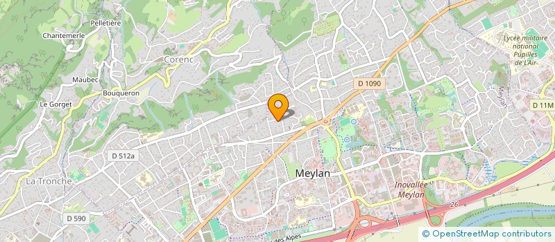 localisation de l'entreprise SPFPL HOLDING KLASSER  MEYLAN