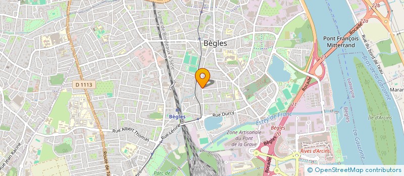 localisation de l'entreprise SPFPL HOLDING LEON à BEGLES