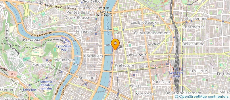 localisation de l'entreprise SPFPL HOLDING PAPALIA  LYON