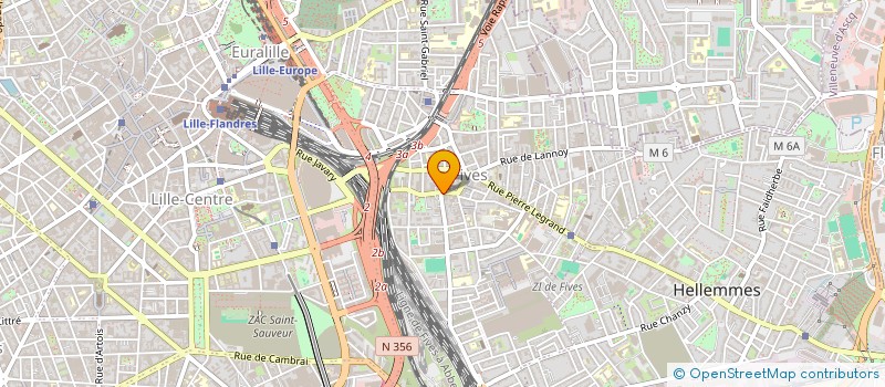 localisation de l'entreprise SPFPL HOLDING REBIAI à LILLE