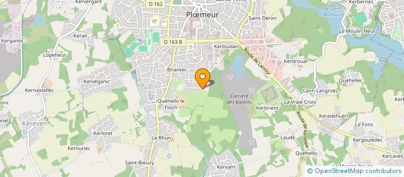 localisation de l'entreprise SPFPL HOLDING SAULEAU  PLOEMEUR